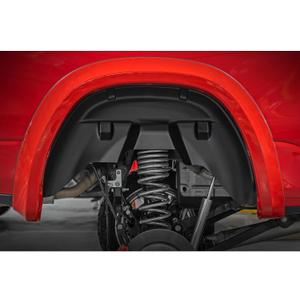 Rough Country Rear Wheel Well Liners for Ram 1500 (2019-2026) - Heavy-Duty Rear Fender Liners for Mud & Debris Protection, Made in USA