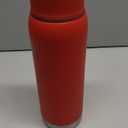 Stanley Adventure-To-Go Vacuum Bottle 1.1 qt | Wide Mouth with Leakproof Cup Lid | Keep Drinks Hot or Cold | Packable for Travel | Insulated Stainless Steel Thermal Bottle | BPA-Free | Chili Red