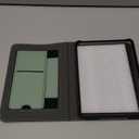 CoBak Case with Stand for Kindle Paperwhite 12th Gen 2024 Released (7") & Kindle Colorsoft Signature Edition - Durable PU Leather Cover with Auto Sleep Wake, Card Slot, Hand Strap Feature, Sage Green