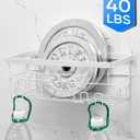 Cobbe Adhesive Shower Caddy 5-Pack, Large Wall Mounted Shower Shelves Rack, Organizer Storage Accessories with Soap Dish&Toothbrush Holder, Shelves for Bathroom Storage & Home Kitchen Decor, White