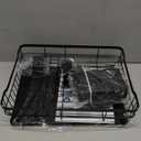 MOUKABAL Dish Drying Rack, Dish Rack, Stainless Steel Dish Racks for Kitchen Counter, Dish Drainer with Removable Utensil Holder, Drainboard (Black)