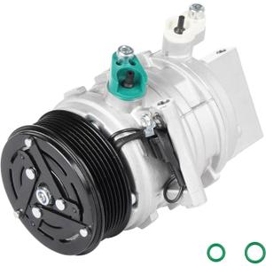 Air Conditioner A/C Compressor with Clutch for Nissan March 1.6 2012-2019, Micra 1.6 2015-2019, Note 1.6 2014-2019, Tiida 1.6/1.8 2016-2018, Versa 1.6 2012-2019, Versa Note 1.6 2014-2019
