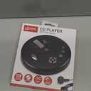 GPX PC332B Portable CD Player with Anti-Skip Protection, FM Radio and Stereo Earbuds - Black