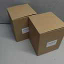 2 x White Artificial Flowers Fake Roses Silk Flowers Box Set for DIY Wedding Cake Bouquets Centerpieces Arrangements Party Baby Shower Home Decorations(7 PCS)