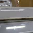 Amazon Basics LED Motion Sensor Light Bar, USB/Battery Operated, 250 Lumens, 12 Inches, Swivel, Under Cabinet Lighting for Closet, Kitchen, 2-Pack, White