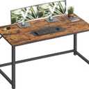 VASAGLE Computer Desk, Steel Frame Gaming Desk for Home Office, 47.2 Inch