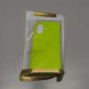 Magnetic for iPhone 16 Case, Compatible with Magsafe, Suction Cup Phone Mount, [2 Screen Protectors][Camera Lens Protector] Silicone Shockproof Protective Slim Phone Cover 6.1", Neon Yellow