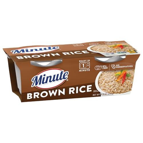 Minute Ready to Serve Brown Rice, Whole Grain, Gluten Free, Non-GMO, No Preservatives, (BPA-Free Cups), 8.8 Ounce (Pack of 16), BB Date: 03/2027