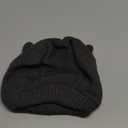 Quiet Ears for Dogs, Neck 14.96 Inch, Dog Ear Muffs Noise Protection Knitted Head Wrap Pet Hats for Medium to Large Pets (Dark Gray)