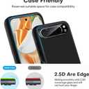 OMOTON for Google Pixel 9 Pro Screen Protector 6.3 inches, 3 Pack Tempered Glass Screen Protector & 2 Pack Camera Lens Protector, Case Friendly/9H Hardness (Not for Pixel 9/9 Pro XL)