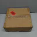 BAG BOX 100 Pack Small 5.9x3.1x8.25Inch Blue Kraft Paper Gift Bags with Handles for Bulk Shopping, Retail, Craft, Party Favors, Wedding, Grocery & Sacks