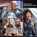 GUAGUA for iPhone 15 Plus Magnetic Case, Cute Curly Wave Shape Design iPhone 14 Plus Case Compatible with MagSafe Translucent Matte Wavy Phone Case iPhone 14 Plus/15 Plus 6.7'' for Girls Women, Grey