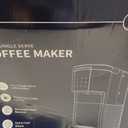 SHARDOR 3 in 1 Coffee Maker, K Cup Coffee Maker Compatible with Ground Coffee & Teas, Single Serve Coffee Machine, 614oz Brew Sizes, 40oz Detachable Water Reservoir, Descale Settings, Red