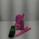 Liberry Toddler Golf Set with Putting Mat for 2 3 4 Years Old Boys Girls, Upgraded Kids Golf Cart with Unique Shoulder Strap Design, Indoor and Outdoor Golf Toys Gifts (Pink)