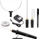 Hot Wire Foam Cutter, 4 in 1 Electric Hot Knife Foam Cutting Tool, 100-240v / 18w Styrofoam Cutter with Marker Pen