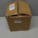 Briful Rustic Vintage Ceramic Pottery Vase, 6.1'' Farmhouse Table Decor with Distressed Texture, Wide Mouth Decorative Jar Vases for Home Decor, Shelf & Entryway, Cream White