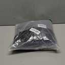 VFSHOW Womens Sexy Deep V Neck Ruched High Slit Formal Prom Maxi Dress 2023 Cold Shoulder Special Occasion Evening Long Gown (Small, Sparkly Black-c)