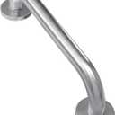 AmazerBath Grab Bars for Shower 9" L x 1" D, Handicap Shower Grab Bars for Senior Anti Slip, Shower Safety Bars for Wall Stainless Steel, Holds up to 500LBs, Brushed Nickel