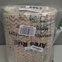 Moroccan Hallway Runner Rug 2x6, Ultra Soft Non Slip Bathroom Runner Rug, Low-Pile Washable Hallway Rug Front Door Mat Neutral Rug for Bathroom Laundry Room Bedroom (Multi Color)