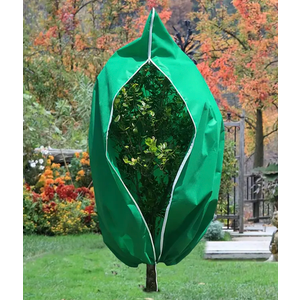 Plant Covers Freeze Protection 2 Pack 47.2*70.8 with Zipper and Drawstring Frost Cloths for Outdoor Garden Plants Tree Potted Winter Cold Weather