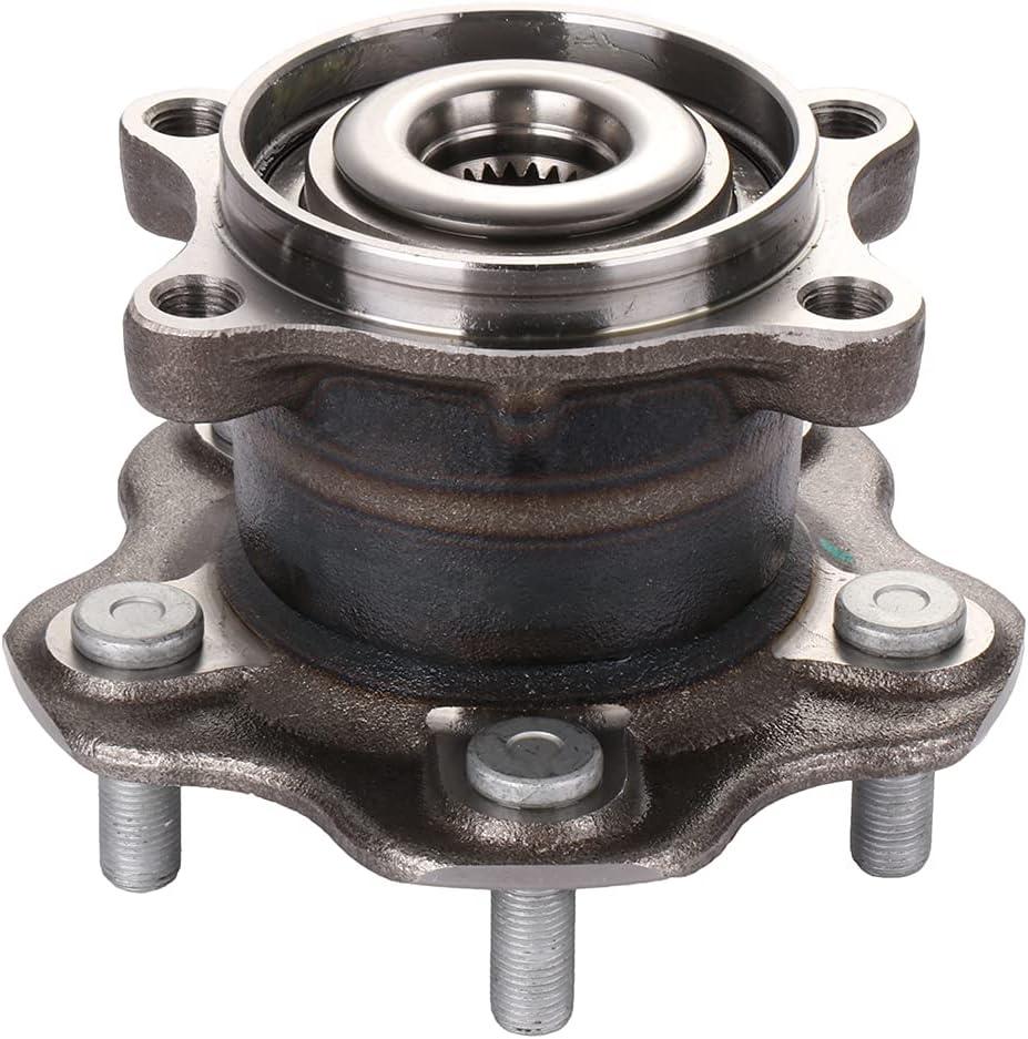SCITOO 1Pcs Wheel Bearings & Hub Left Rear Right for Nissan Juke,Rogue 512373 390512373 WA512373 WB512373
