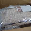 Schweek 8x10 Washable Area Rugs Khaki Vintage Carpet Non Slip for Bedroom