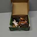 9 PCS Zoo Animal Toys for Kids 3-5 Realistic Plastic Wild Animal Figurine Toys Educational Learning Toy for Kids Boys Girls Toddlers