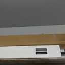 Vinyl PVC Real Estate Sign Post 6' Tall, Realtor Yard Sign Post (Connected type), 47" Arm Holds Up to 36" Sign - White (No Sign)