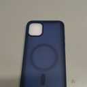 SUPFINE Magnetic for iPhone 12 Case/iPhone 12 Pro Case (Compatible with MagSafe)(Military Grade Drop Protection) Slim Translucent Matte Shockproof with Anti-Fingerprint Phone Case, Deep Blue