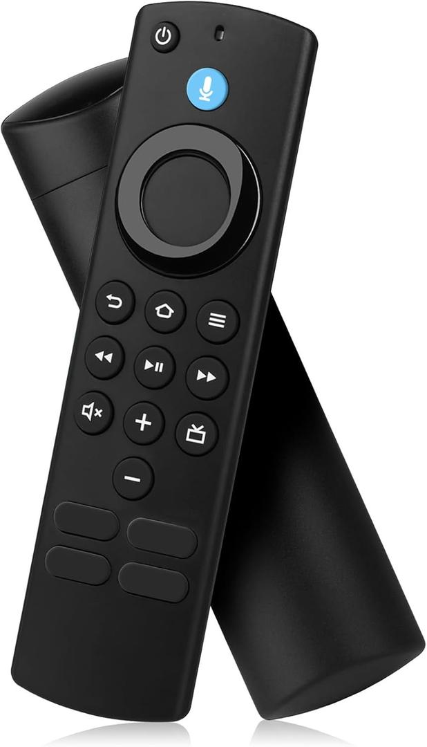 Voice Remote Control (3rd Gen) Fit for Smart TVs Stick/TV Cube/4K Max/4K/Stick Lite, Smart TV 3rd Gen and Compatible with Insignia-Toshiba-Pioneer-Smart-TVs, Not for Roku, Not for Samsung