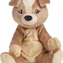 Charlie The Puppy 20 Inch 4.5 lb Heavy Cute Sensory Weighted Comfort Plush | Large Unscented Washable Self Care Calming Stuffed Animal for Kids, Teens and Adults