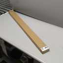 Door Rain Drip Guard, 40 Inch Anodized Aluminum Door Drip Cap Overhead Door and Window Raindrop Edge Guard(1)