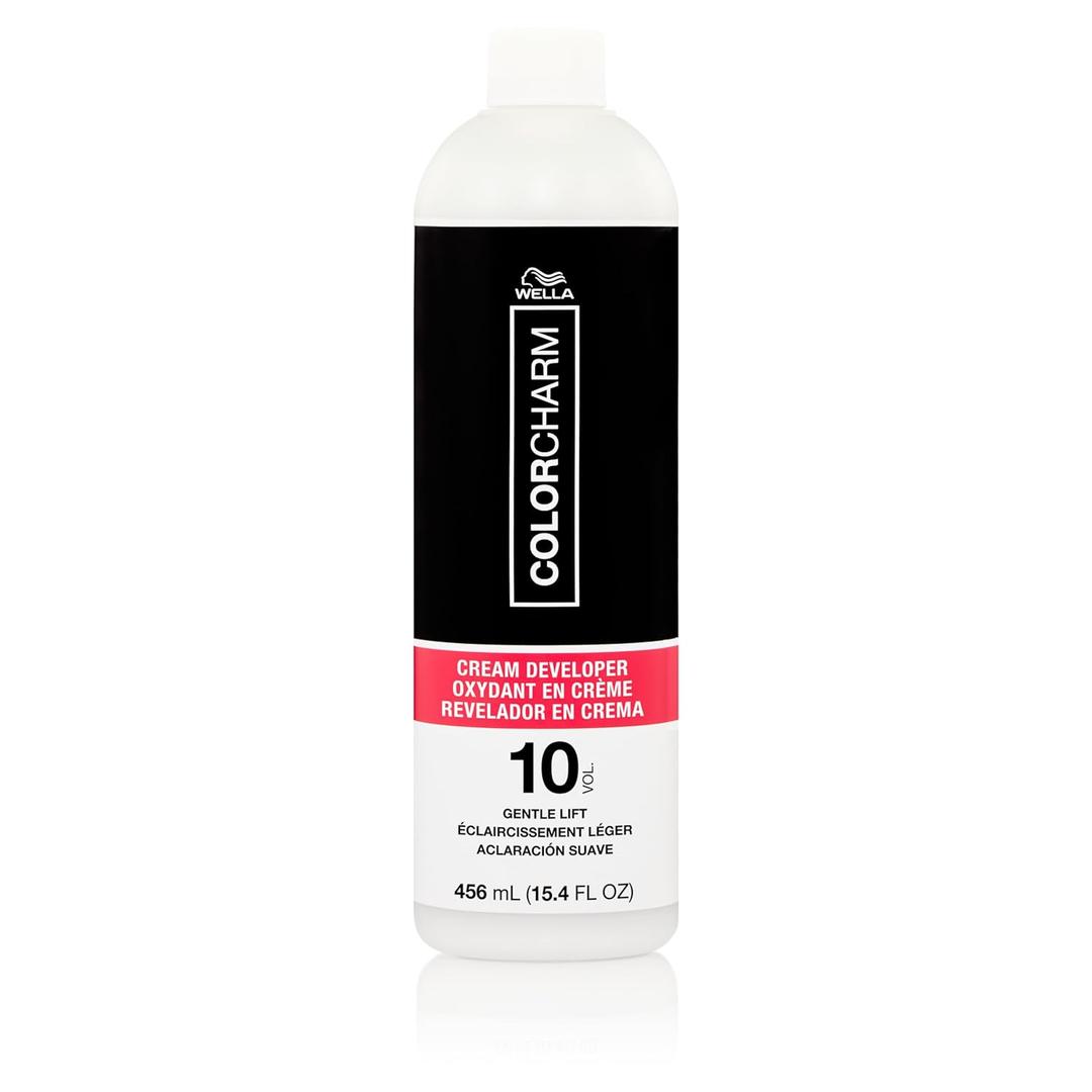 COLORCHARM Cream Hair Color Developers | For Activating Color, Highlighting, Gray Coverage, Blending, and Rich Multi-Dimensional End Results | Vegan | Various Sizes (15.4 Fl Oz (Pack of 1))