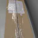 Amazon Basics High Boardroom Height Adjustable Flipchart Whiteboard and Display Easel Stand for Paper Pads and Signage, Portable, Collapsible Telescope Tripod, 37 x 18 x 28 in, Black