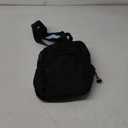 SEAFEW Small Black Sling Crossbody Backpack Shoulder Bag for Men Women, Lightweight One Strap Back Pack Sling Bag Backpack for Hiking Walking Biking Travel Cycling USB Charger Port-Nylon