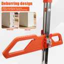 New Drywall Cutting Tool, Plasterboard Cutter 1.5-60cm Cutting Range, Stainless Steel Gypsum Board Cutting Tool for Wall, Build, Decoration