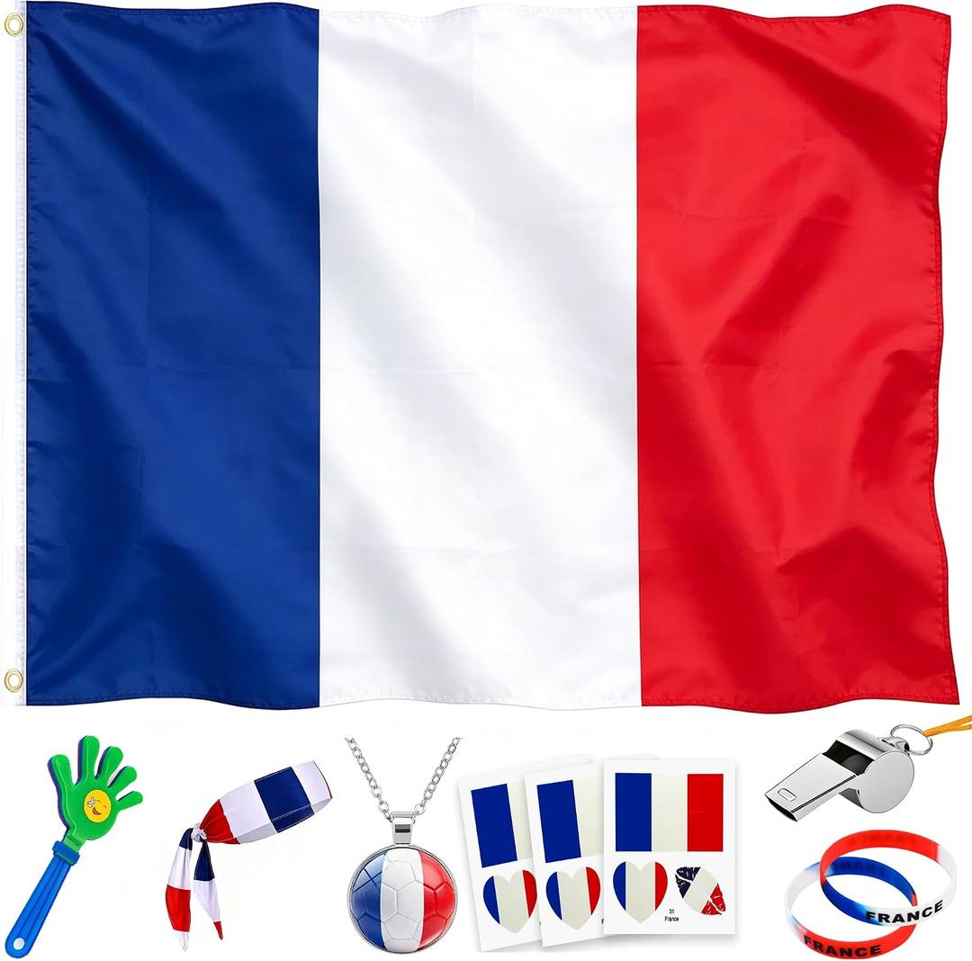 2026 World Cup Fan Accessories Kit, 7 PCS World Soccer Sport Cup Gear Set, World Cup Merchandise for Soccer Party Decorations, Stadium Events, Watch Party, Home Cheering