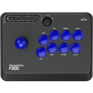 MAYFLASH F300 Arcade Fight Stick Joystick for Switch/Switch 2, PS4, PS3, Xbox Series S/X, Xbox One, Xbox 360, macOS, Windows, Steam Deck and more