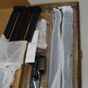 ONEMIX 42" LED Desk Lamp with Clamp, Architect Desk Light with Remote, Adjustable 4-Segment Bar, 1800LM Bright, Eye-Caring Desk Lamp for Home Office, Reading, Study, Dual Monitors, Workbench(Black)