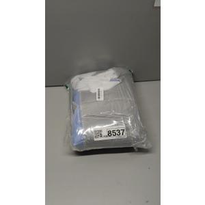 2 Pack Positioning Bed Pad with Handles, 8 Sturdy Handle Washable Bed Pads for Incontinence, Waterproof, Reusable Underpads for Elderly Hospital Home Care, Grey, 3652 (Gray)