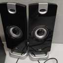 Cyber Acoustics CA-3090 2.1 Speaker System with Subwoofer with 18W of Power  Easy Setup and Convenient Controls, Great for Music, Movies, and Gaming
