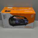 TENMIYA Portable Bluetooth Speakers, 30W Loud Outdoor Speakers with Subwoofer, FM Radio, RGB Colorful Lights, EQ, Stereo Sound, 10H Playtime Boombox Wireless Speaker for Home, Party, Camping, Travel