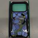 Smartish iPhone 17 Pro MagSafe Case - Gripzilla Protective Magnetic Case for Men [Rugged + Tough] Military Grade Heavy Duty Grip Armor - Drop Tested for Apple iPhone 17 Pro - Blue Blossoms