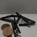 Helmet Rack Wall Mount, Motorcycle Helmet Holder Plate Rack Display Organizer with Motorcycle Accessories for Motorcycle (Vintage Black)