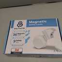 Baby Proof Me 36-Pack Magnetic Cabinet Locks, Baby Proofing Child Safety Locks with 9 Keys, No-Drill 3M Adhesive for Cabinets & Drawers White