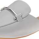 Amazon Essentials Women's Slip On Buckle Mule, Backless, Size 9W