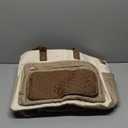 LOVEVOOK 17 Inch Laptop Tote Bag for Women, Teacher Nurse Work Bags, Laptop Bag With Large Cup Holder, Professional Briefcase Business Computer Purses Handbag Gifts,Khaki-Beige-Coffee