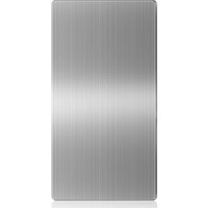 Gisafai 1 Pcs 24 x 12 Inch Stainless Steel Backsplash Panel Hand Dryer Splash Guard Wall Backsplash Protector with Ultra Strength Adhesive for Bathroom, Kitchen, Stovetop