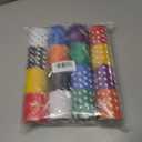 16 Rolls Scalloped Bulletin Board Borders Multicolor Rolled Borders Trim Polka Dot Bulletin Border for Bulletin Boards, Desks, Locker, Homeschool or Classroom Dcor, 16 Colors