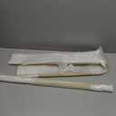 tonchean Partition Curtain Rod 6.56FT U-Shape Room Divider without Curtains Metal Support Wall Mounted Privacy Partition Rod with Flat Hook Inherent for Beauty Salon Spa Bedroom Hospital, Gold